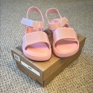 Mini Melissa sandals size 11
